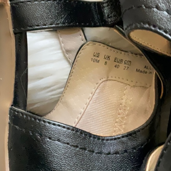 LifeStride MONA Women Minimalist Casual Open Toe Black Sandals Size 10 Workwear - Picture 4 of 12